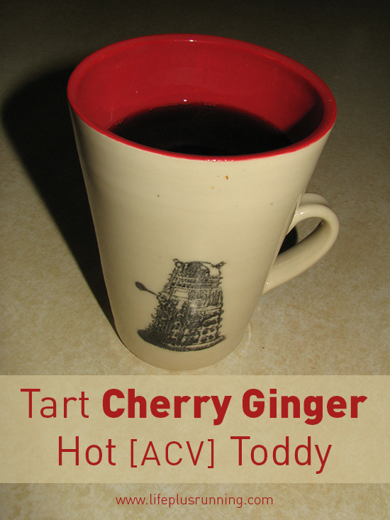 Tart Cherry Ginger Hot (ACV) Toddy