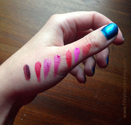 LUSH Lipstick Swatches // chimesdesign.com